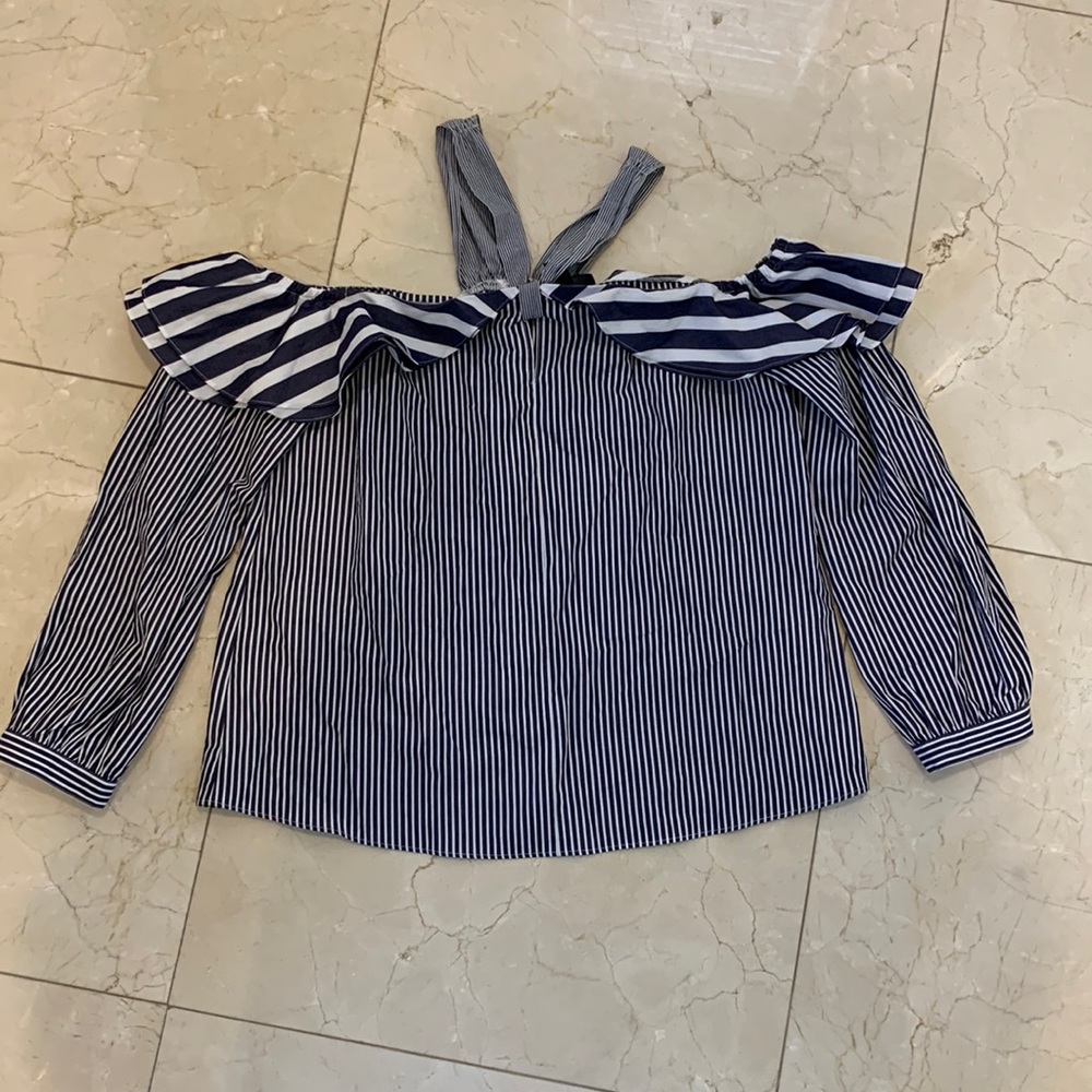 J crew off shoulder top size 2